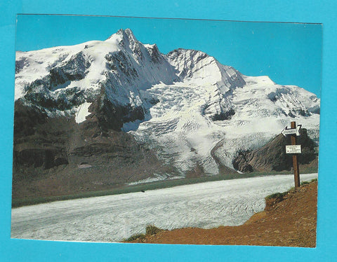 AK Grossglockner gesehen von der Hofmannshütte Pasterzengletscher.