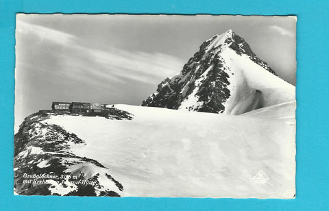 AK Grossglockner mit Erzherzog Johann Hütte.