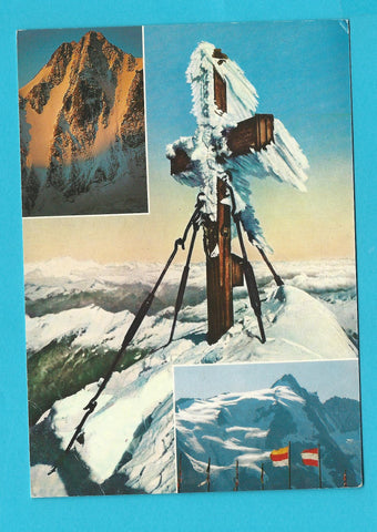 AK Gipfelkreuz am Grossglockner.