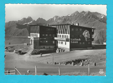 AK Alpengasthof Wallackhaus an der Grossglockner Hochalpenstrasse und Schobergruppe.