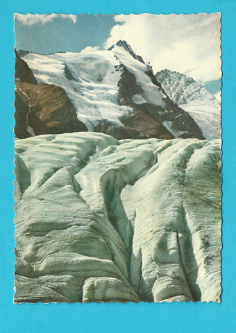 AK Pasterzengletscher mit Großglockner.