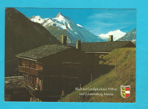 AK Blick auf Grossglockner und Johannisberg.