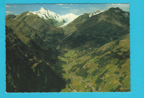 AK Fliegeraufnahme Heiligenblut und Grossglockner.