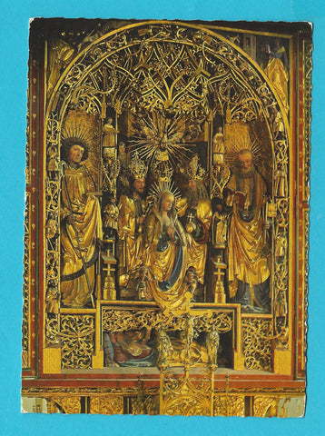 AK Wallfahrtskirche Heiligenblut. Altar Mittelteil.