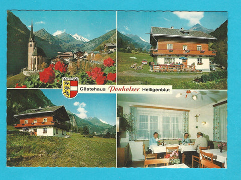 AK Heiligenblut. Gästehaus Ponholzer. Bes. M. u. A. Ranacher. Winkl 6.