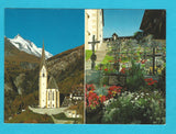 AK Heiligenblut mit Bergfriedhof.