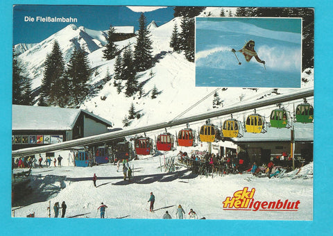 AK Heiligenblut. Mittelstation Rossbach.