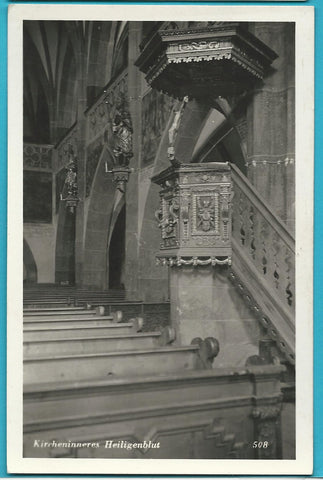 AK Heiligenblut. Kircheninneres.