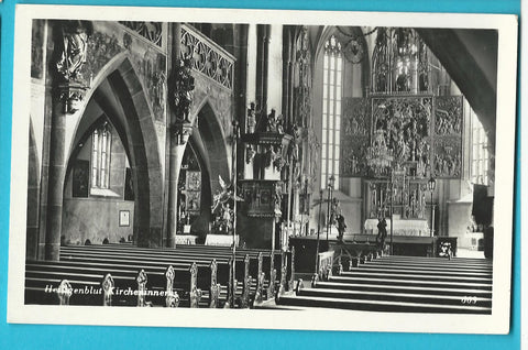 AK Heiligenblut. Kircheninneres.