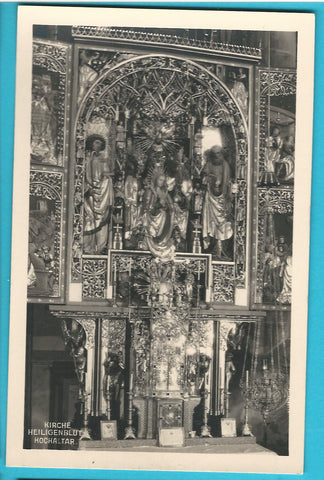 AK Heiligenblut. Kirche. Hochaltar.