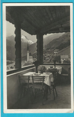 AK Heiligenblut. Terrassenhotel u. Cafe Sonnenhof.
