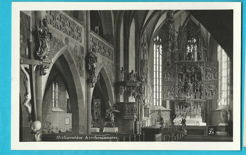 AK Heiligenblut. Kircheninneres.