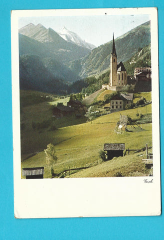 AK Heiligenblut mit Grossglockner.