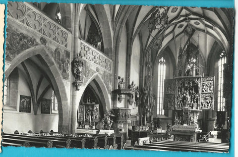 AK Heiligenblut. Kath. Kirche. Pacher Altar.