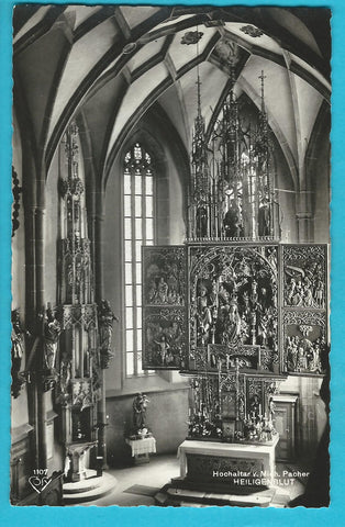 AK Heiligenblut. Goth. Hochaltar von Michael Pacher.