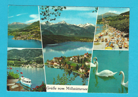 AK Grüße vom Millstättersee.