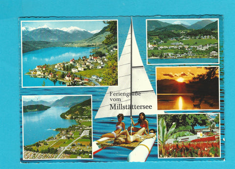 AK Feriengrüße vom Millstättersee.