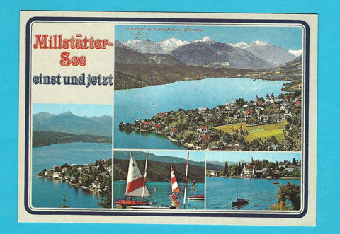 AK Millstättersee. Einst und jetzt.