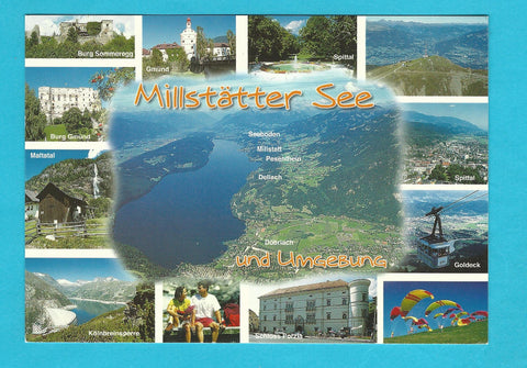 AK Millstätter See und Umgebung.