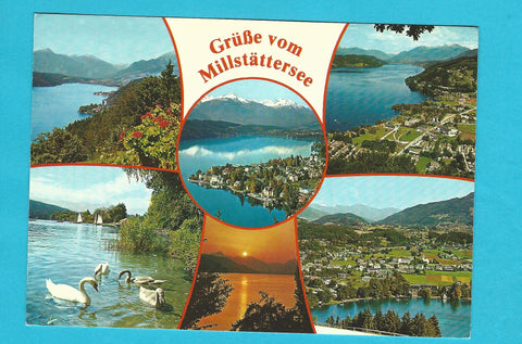 AK Grüße vom Millstätter See.
