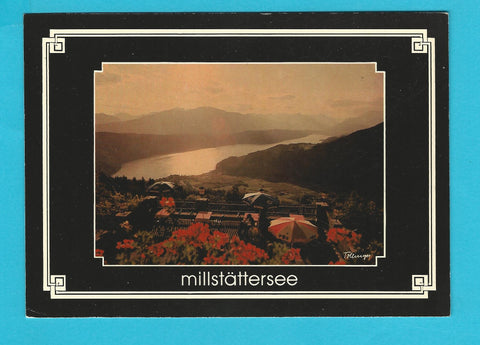 AK Panoramablick Millstättersee.