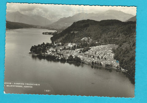 AK Gross - Camping Pesenthein. Millstättersee.