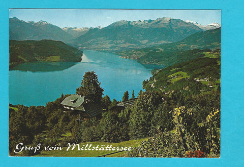 AK Gruß vom Millstättersee.