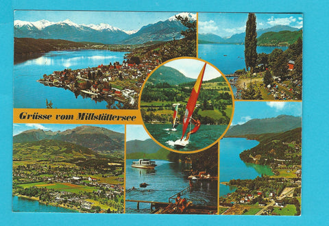 AK Grüsse vom Millstättersee.