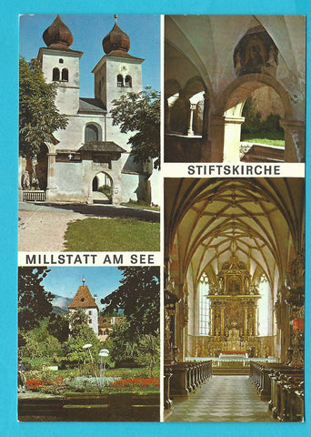 AK Millstatt am See. Stiftskirche.
