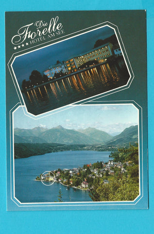 AK Millstatt. Hotel Die Forelle am See. Fam. Aniwanter.