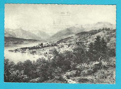 AK Millstatt vom Osten. 1886, H. Darnaut.