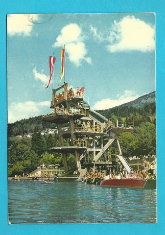 AK Millstatt. Sprungturm.