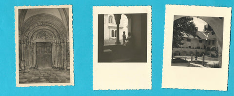 5 kleine Fotos Kloster Millstatt.