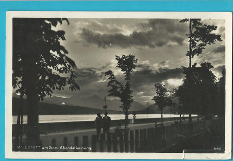 AK Millstatt am See. Abendstimmung. (1928)