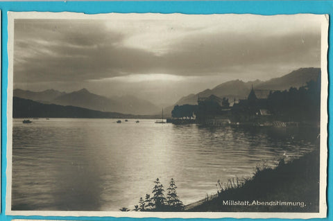 AK Millstatt am See. Abendstimmung. (1928)