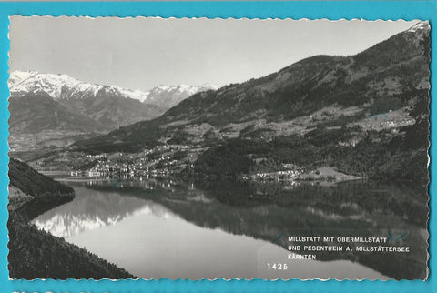 AK Millstatt mit Obermillstatt und Pesenthein.