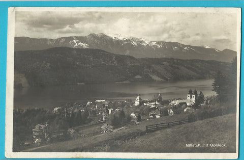 AK Millstatt mit Goldeck.