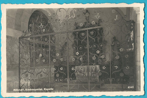 AK Millstatt. Kirchenportal, Kapelle.