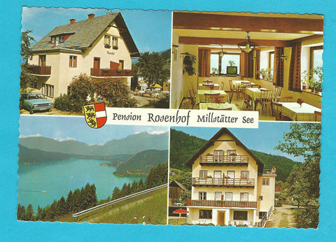 AK Millstatt. Pension Rosenhof. Matzelsdorf 28.