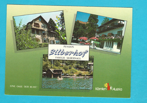 AK Millstatt am See 119 +123 Pension Silberhof Familie Silbernagl.