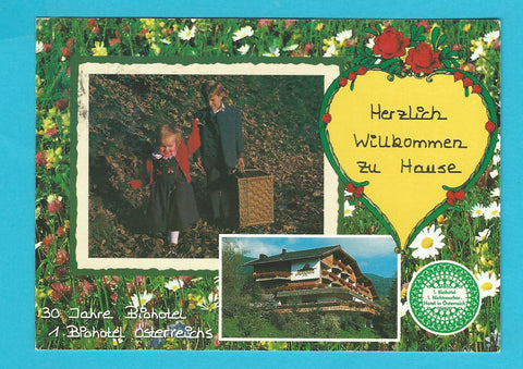AK 30 Jahre Biohotel Alpenrose. Fam. Obweger und Theurmann. Obermillstatt 84.