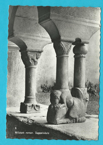 AK Millstatt. Romanische Doppelsäule.