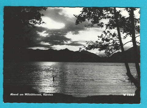 AK Abend am Millstättersee.