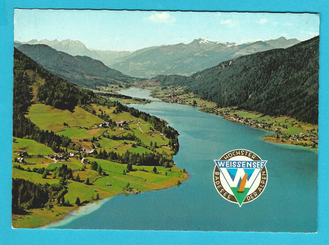 AK Weissensee. Blick über Naggl gegen Westen.