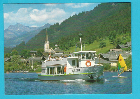 AK Weissensee. Schiffahrtsunternehmen Adolf Müller. Stockenboi, Mösl 2.
