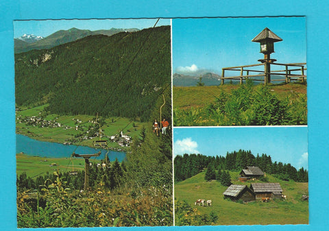 AK Weissensee. Naggler-Alm und Drachsel-Kreuz.