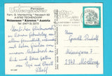 AK Weissensee. Pension Untergasser. Fam. G. martischnig. Neusach 62.
