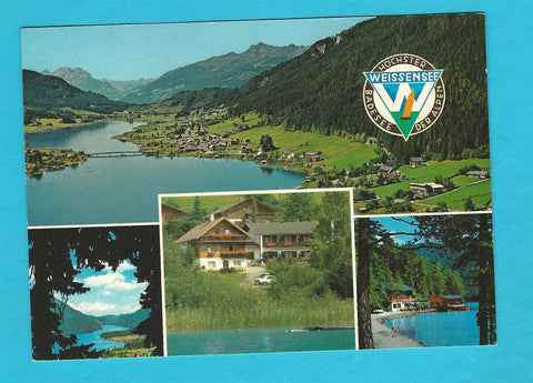 AK Techendorf. Neusach am Weißensee. Haus Wulfenia.