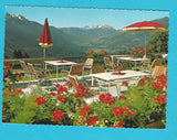 AK Greifenburg/Weissensee. Alm Restaurant Tschabitscher. Blick ins Drautal.