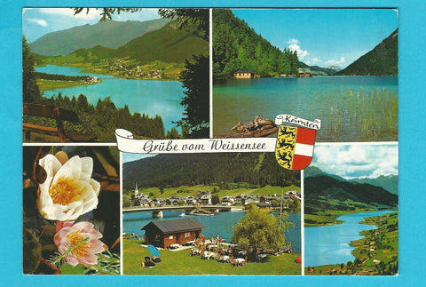 AK Grüße vom Weissensee.